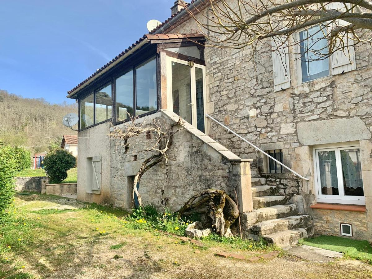 Les Figuiers De Louna - Pierre Ensoleillee - 110 M2 Et Une Veranda Saint-Gery  Luaran gambar